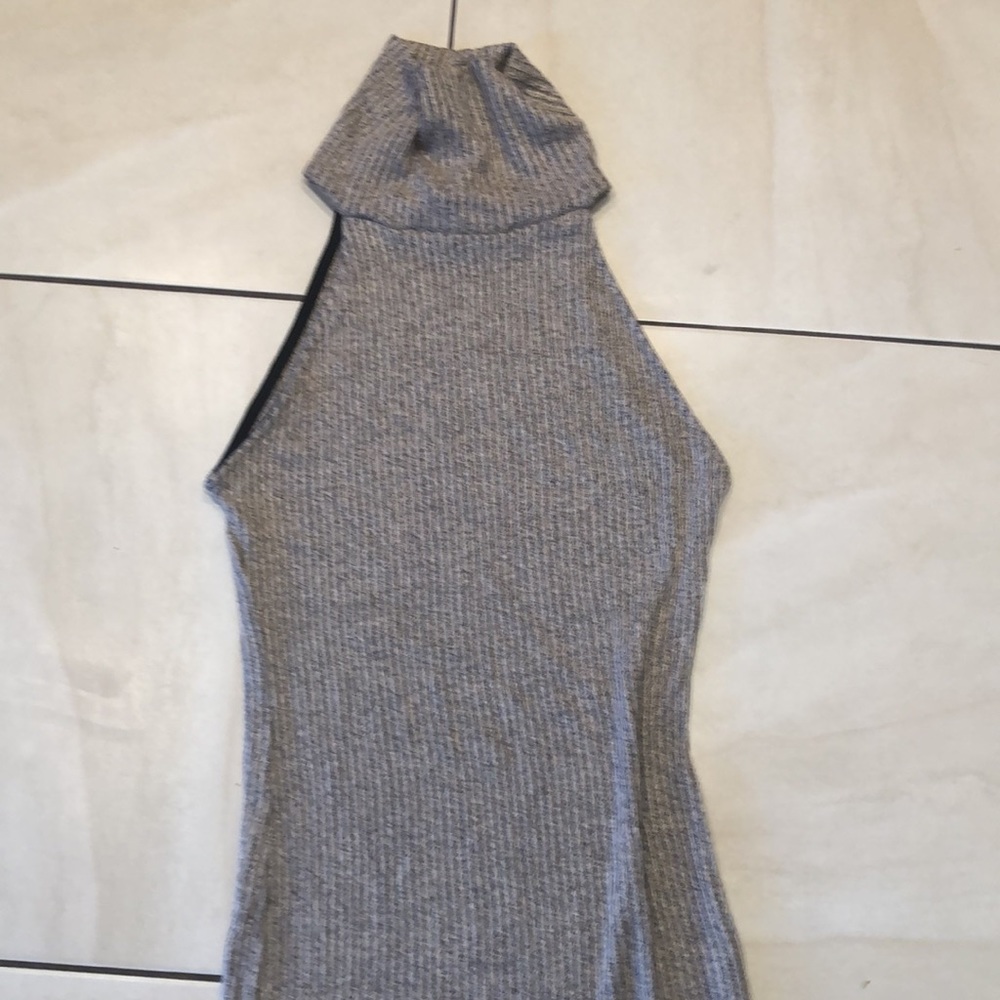 Topshop turtle neck short sleeved dress - Picture 2 of 2